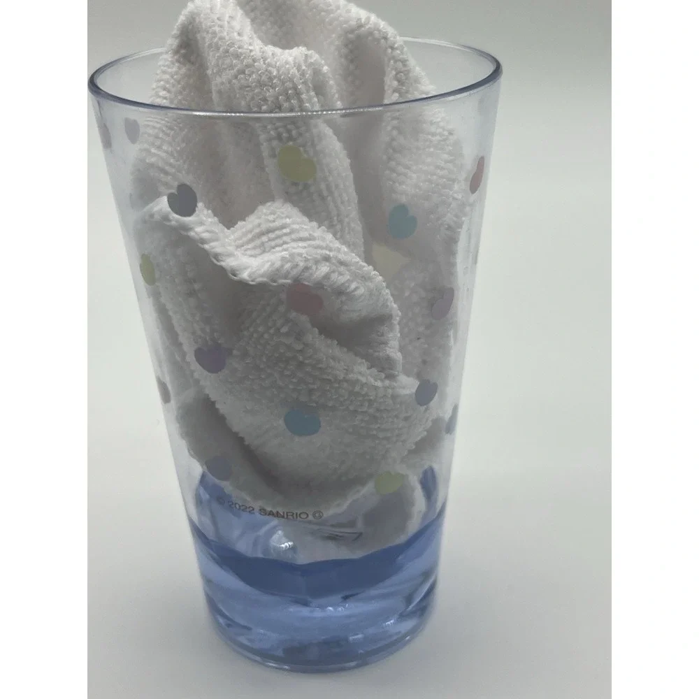 Sanrio Kuji prize #5 Plastic Cup Blue‎ Kuromi Cinnamoroll Pompompurin
